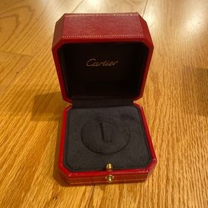 Cartier jewelry ring box